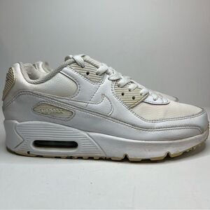 Nike Air Max 90 LTR GS Triple White Sneakers